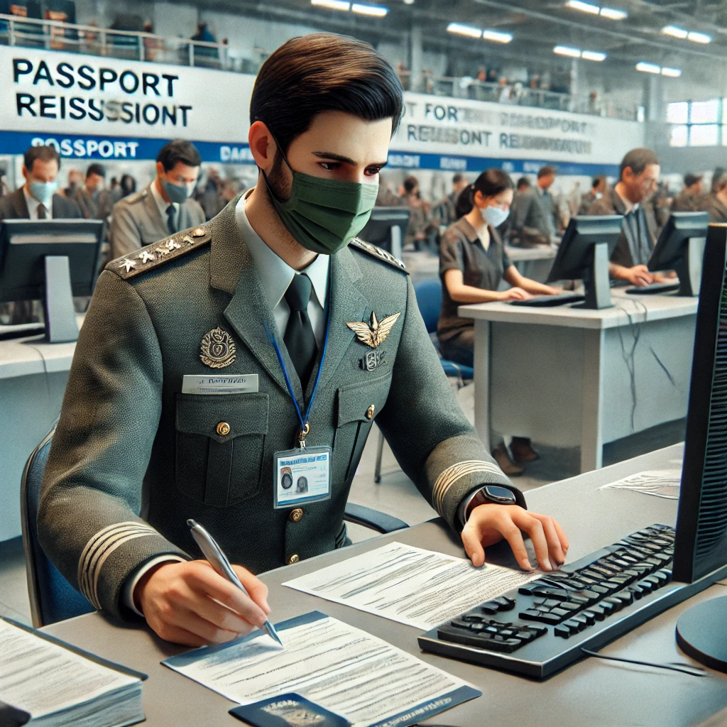 여권 재발급 방법 및 유의사항 관련 그림