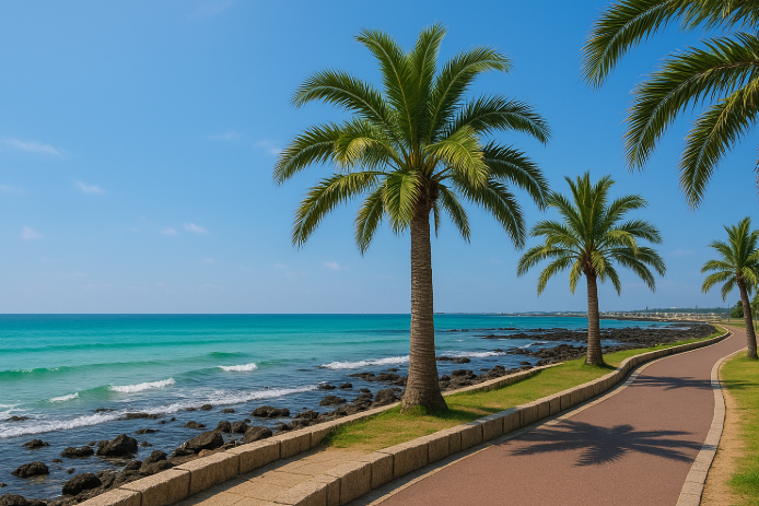 제주동부여행 평대리 야자수 산책코스