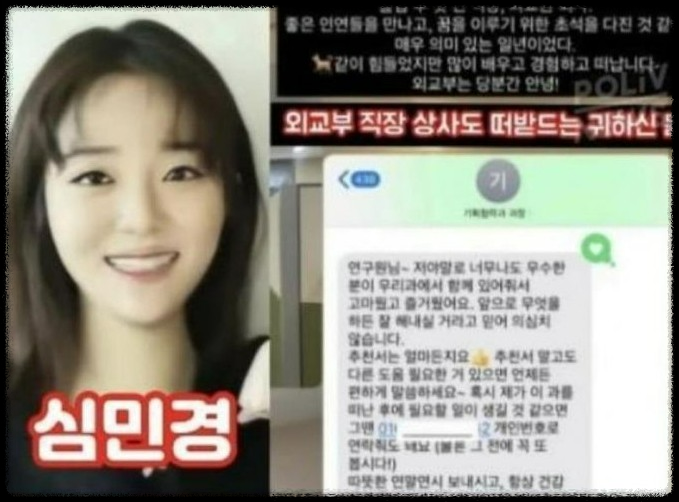 심우정 심민경