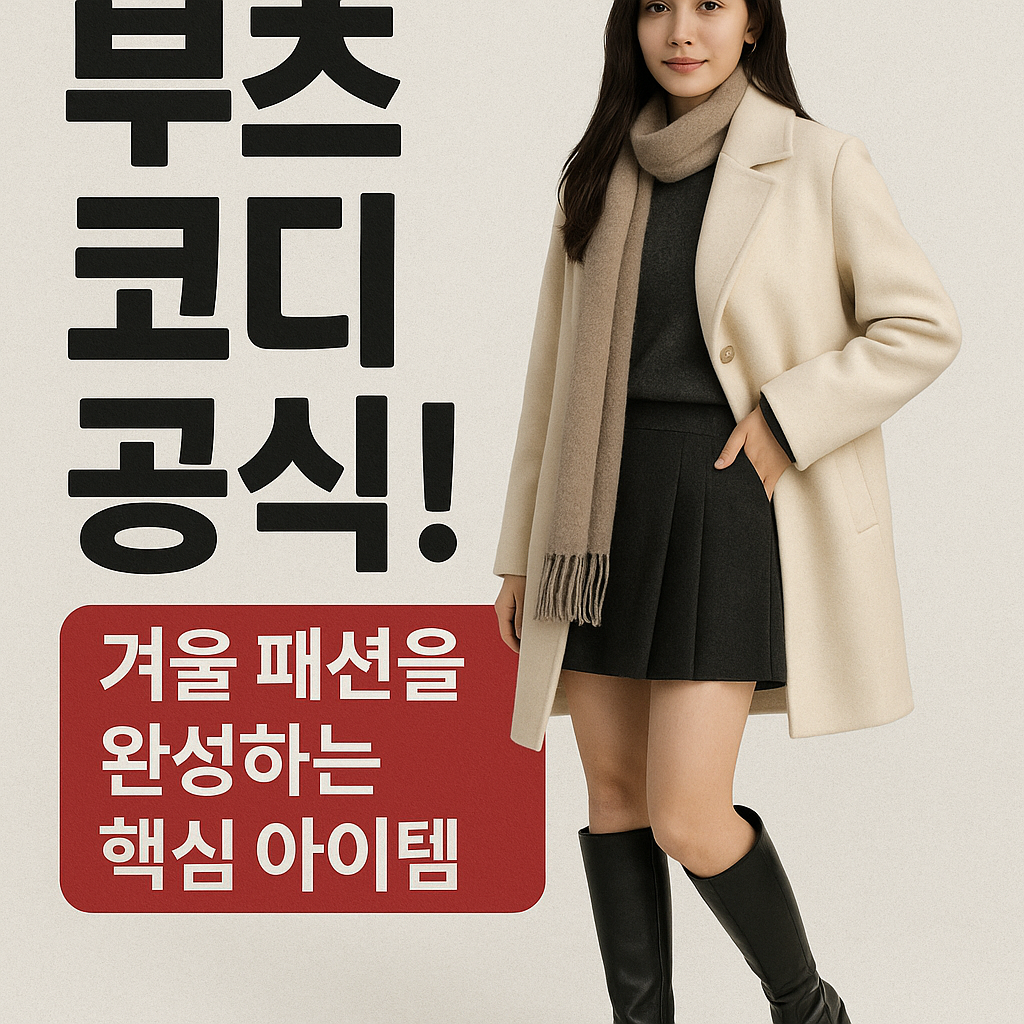 부츠 코디