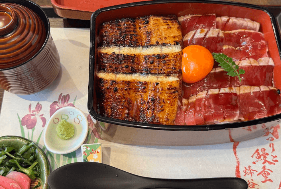 오사카 장어덮밥 맛집 BEST6 장어 낚시와 장어덮밥 HACHIYA 3