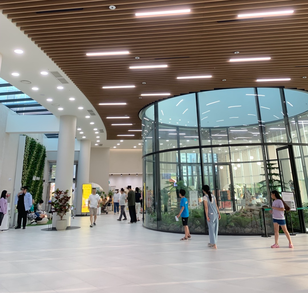 수원 일월 수목원 내부