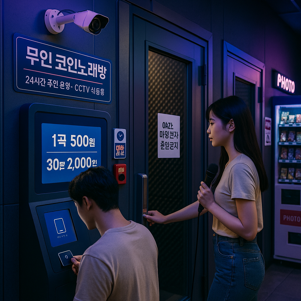 무인 코인노래방 수익과 리스크