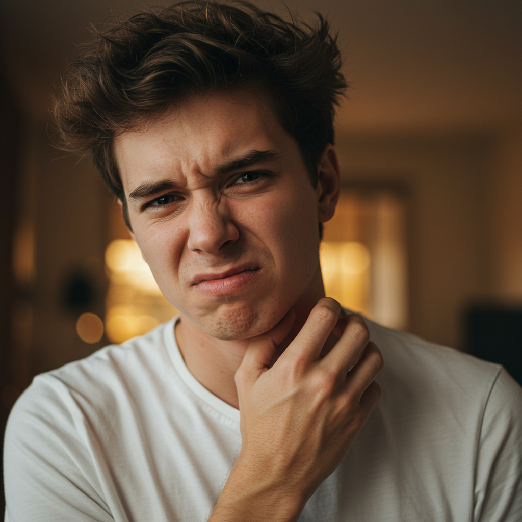 ์์์ฆ๋๋ฌธ์ ๊ฐ๋ ค์ด ๋จ์ฑ ์ด๋ฏธ์ง