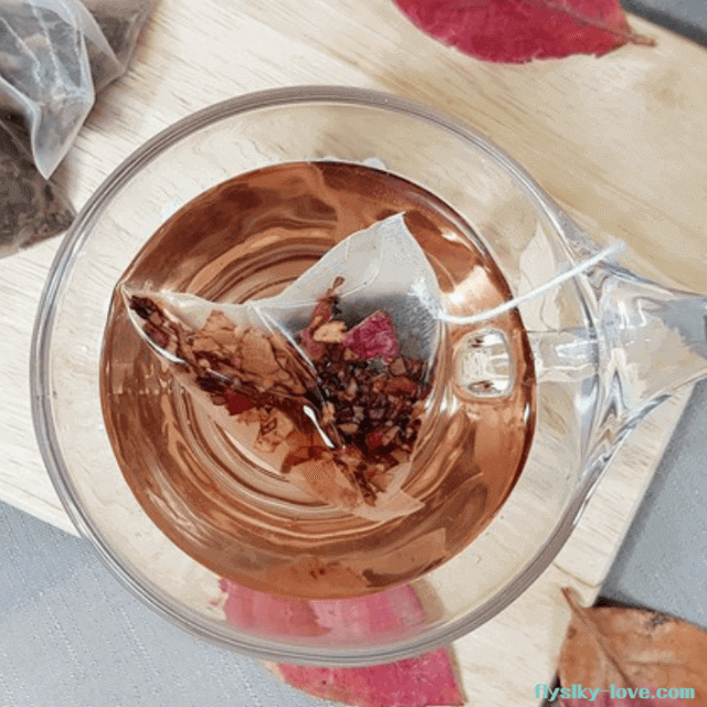 블루베리 잎 차