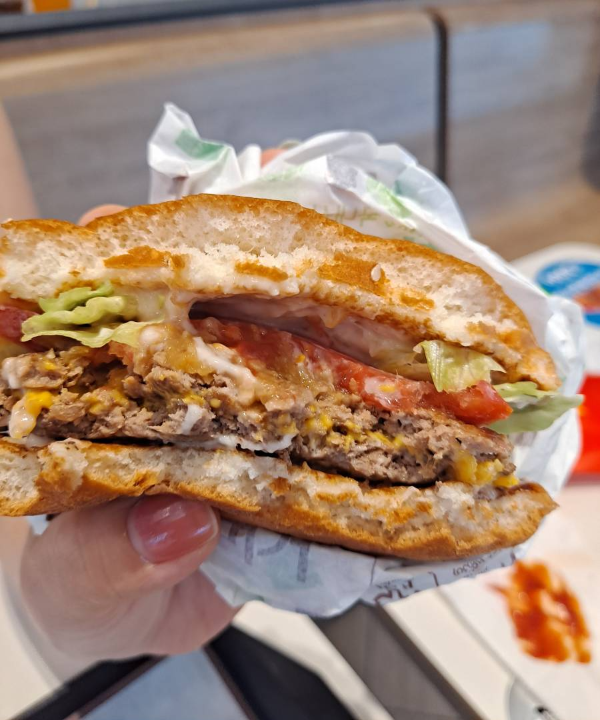 창녕비프버거 한입먹다