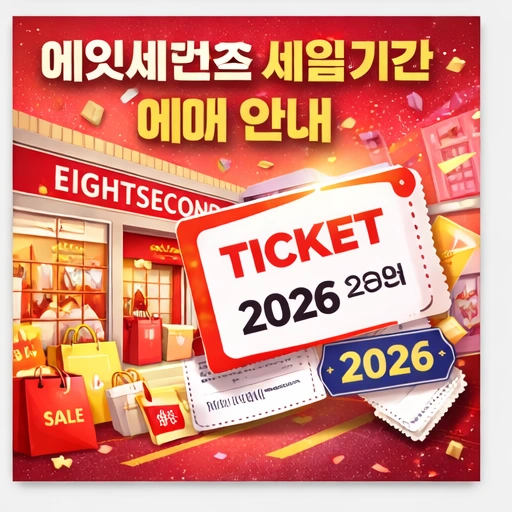 2026 에잇세컨즈 세일, 2026 에잇세컨즈 세일 기간, 에잇세컨즈 세일3