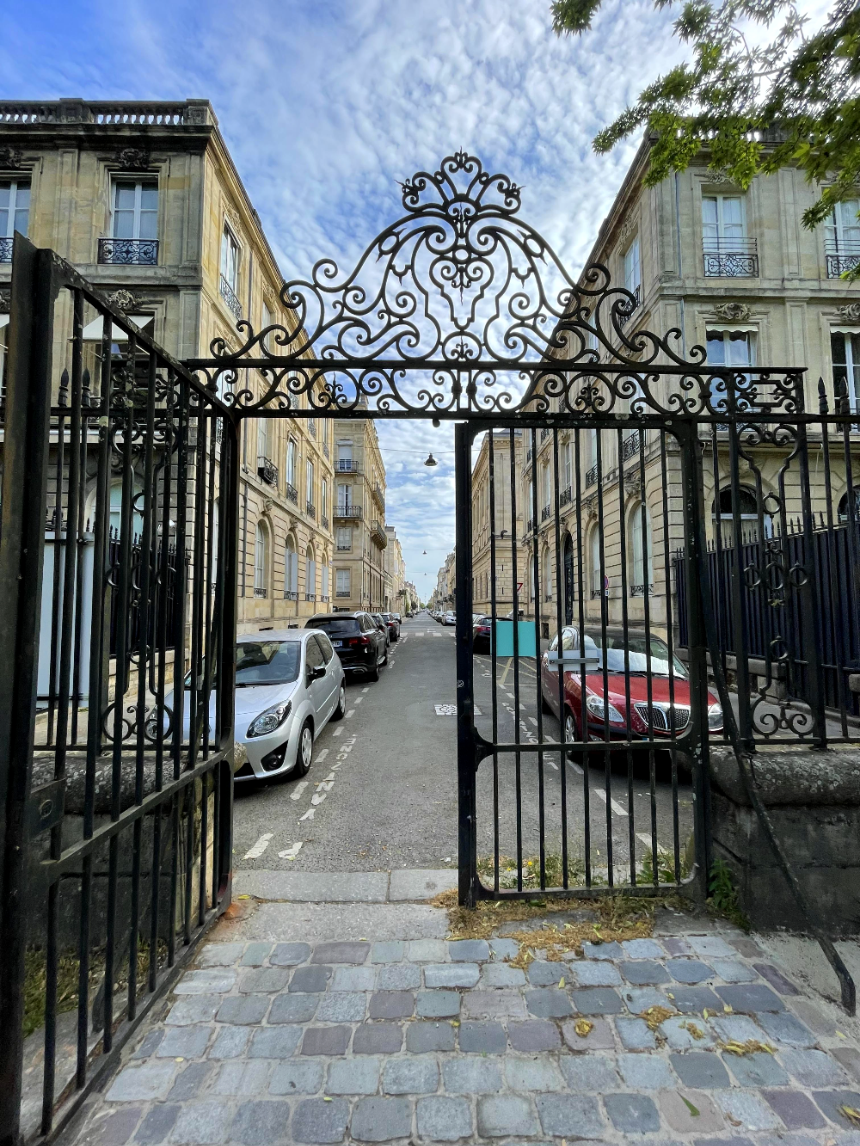 보르도 식물원(Jardin Public) 부출입구