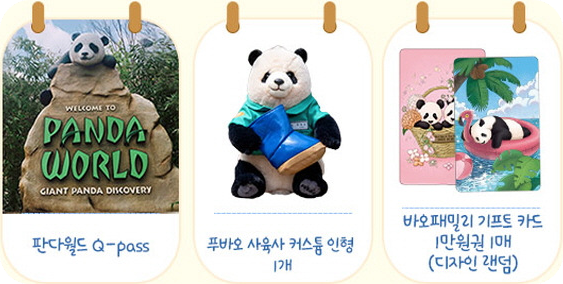 사랑해바오 패밀리 패키지