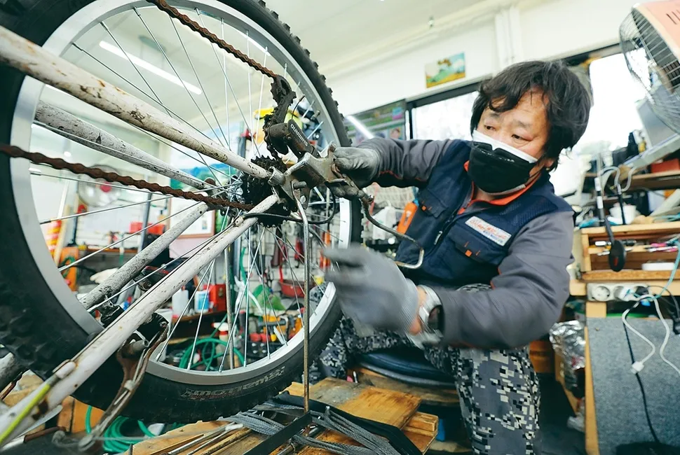 자전거 정비 주기 점검 브레이크 패드 체인 마모 휠 트루닝_3