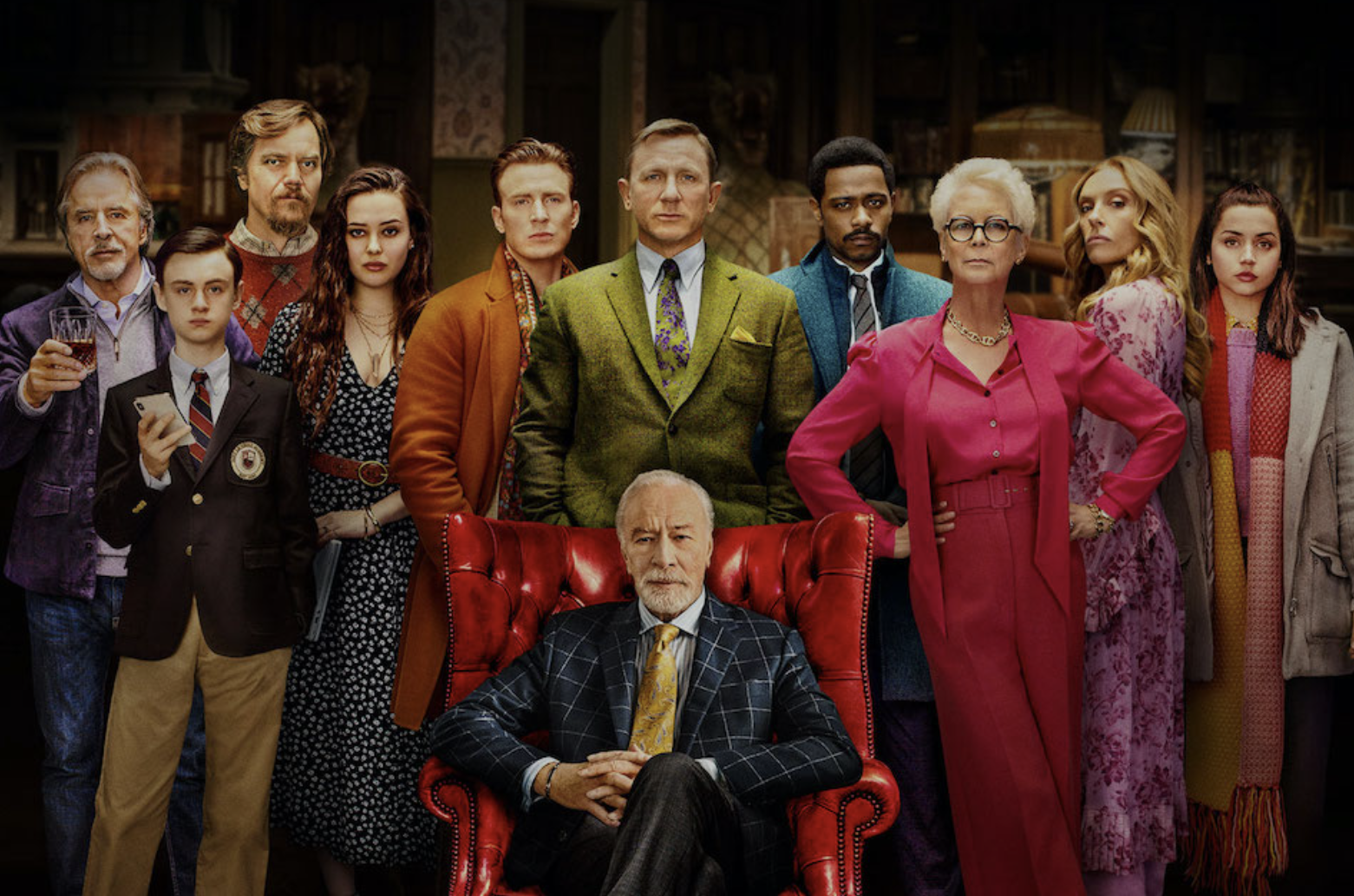 나이브스 아웃 포스터