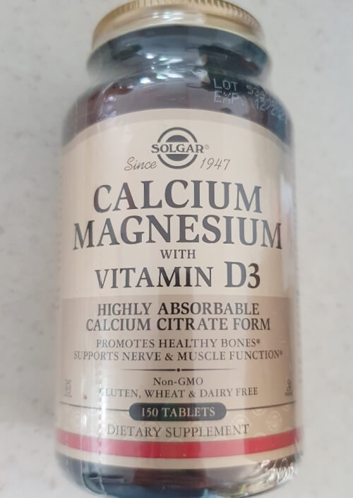 솔가 칼슘 마그네슘 비타민D3 사진