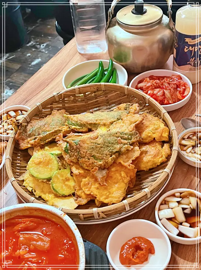 사당 이수 맛집 모듬전, 육전, 동그랑땡, 홍어무침