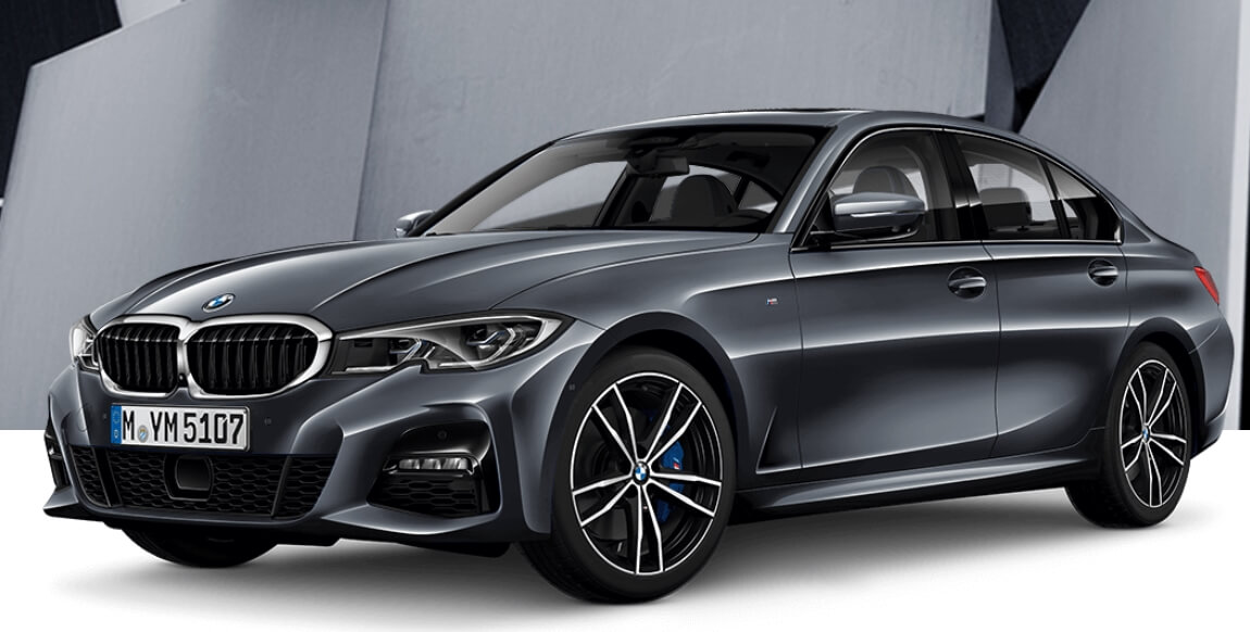 bmw 3시리즈 색상 - GlacierMineral Grey(색상 코드 : B39)