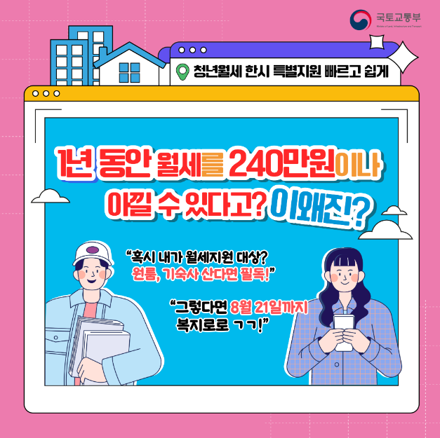 청년월세지원 지원금액