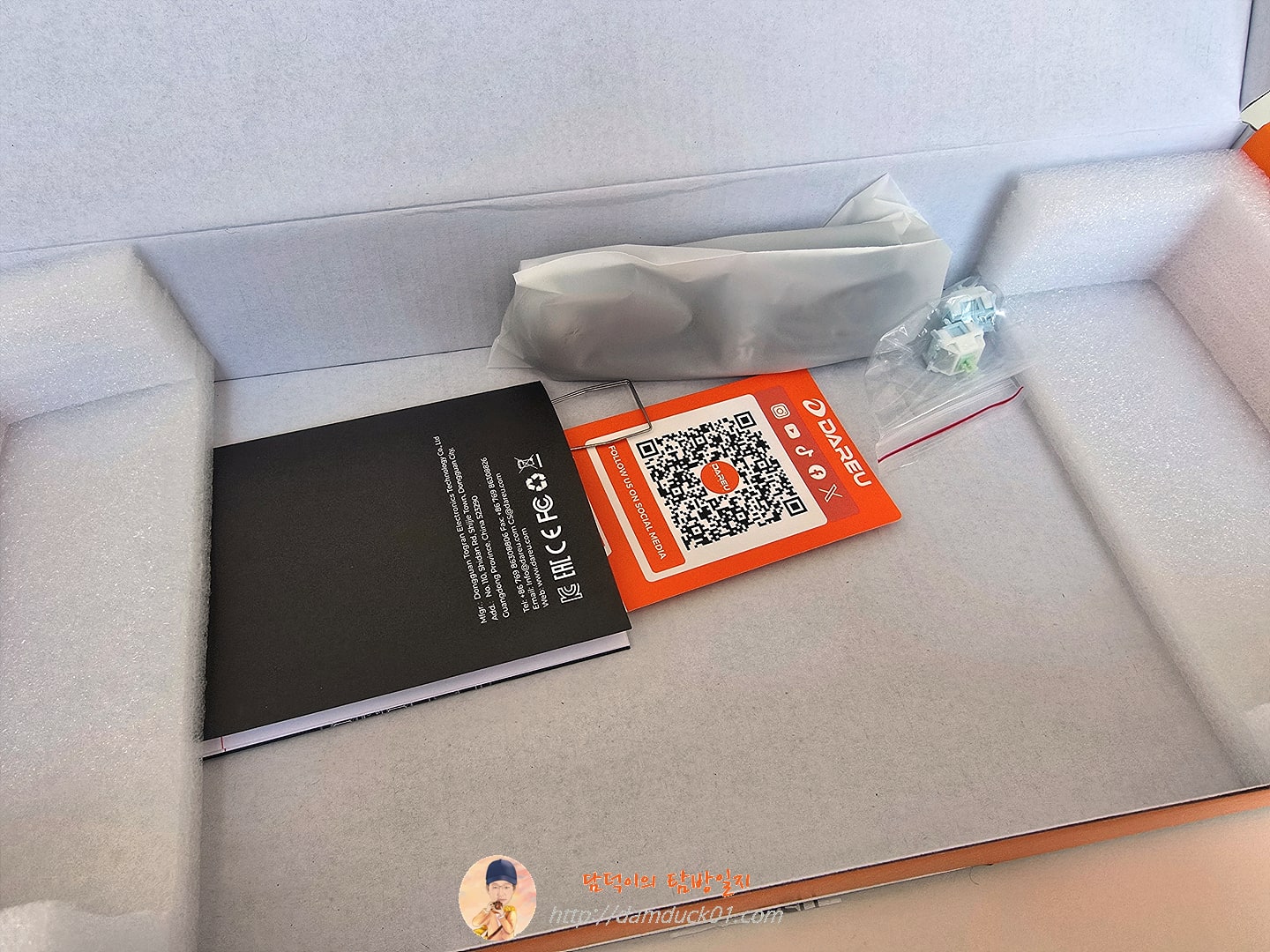 다얼유 EK87PRO 8K 유선 기계식 키보드