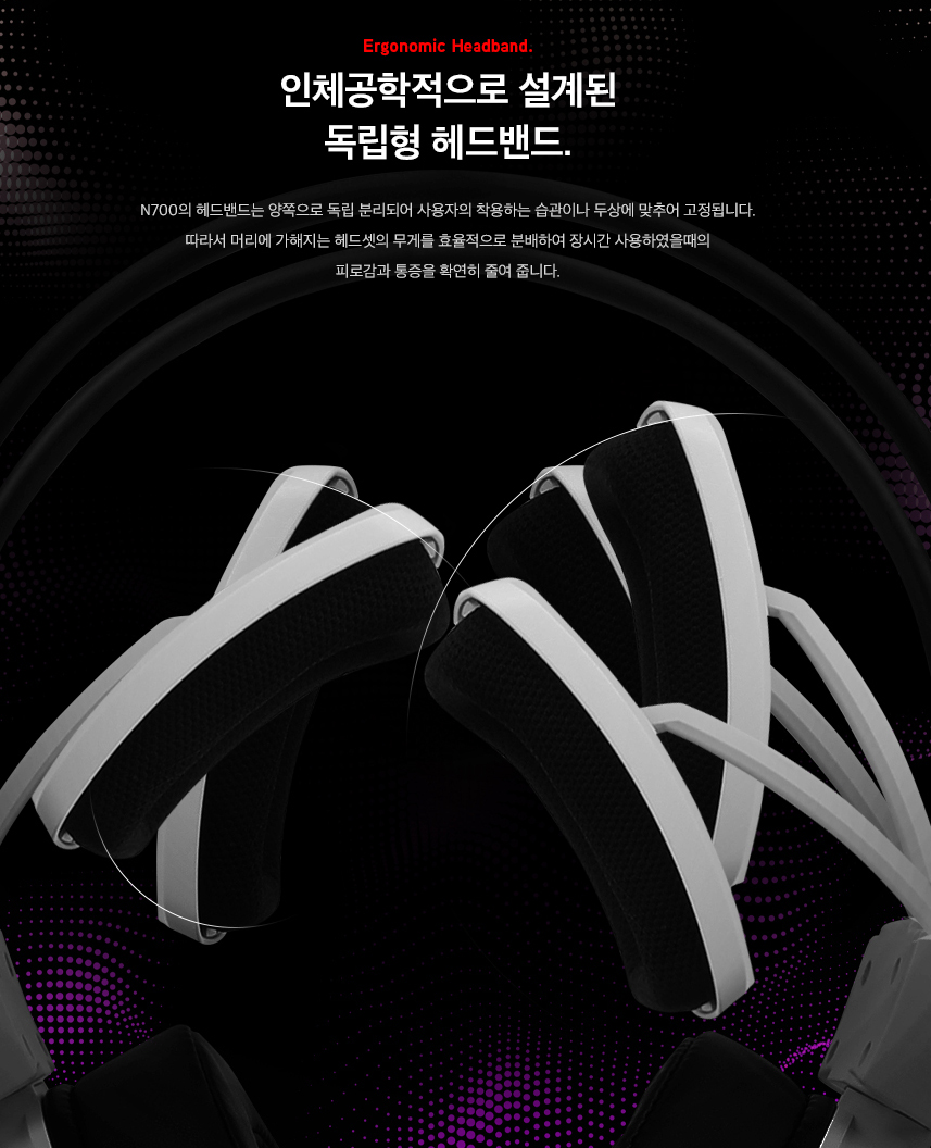 ABKO HACKER N700 가상 7.1 RGB 게이밍 헤드셋