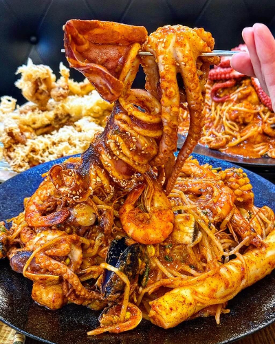 통오징어아구찜