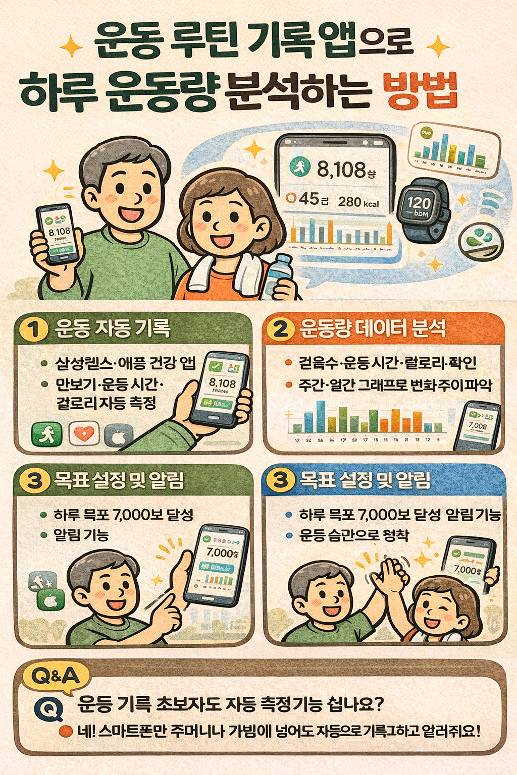 운동 루틴 기록 앱으로 하루 운동량 분석하는 방법