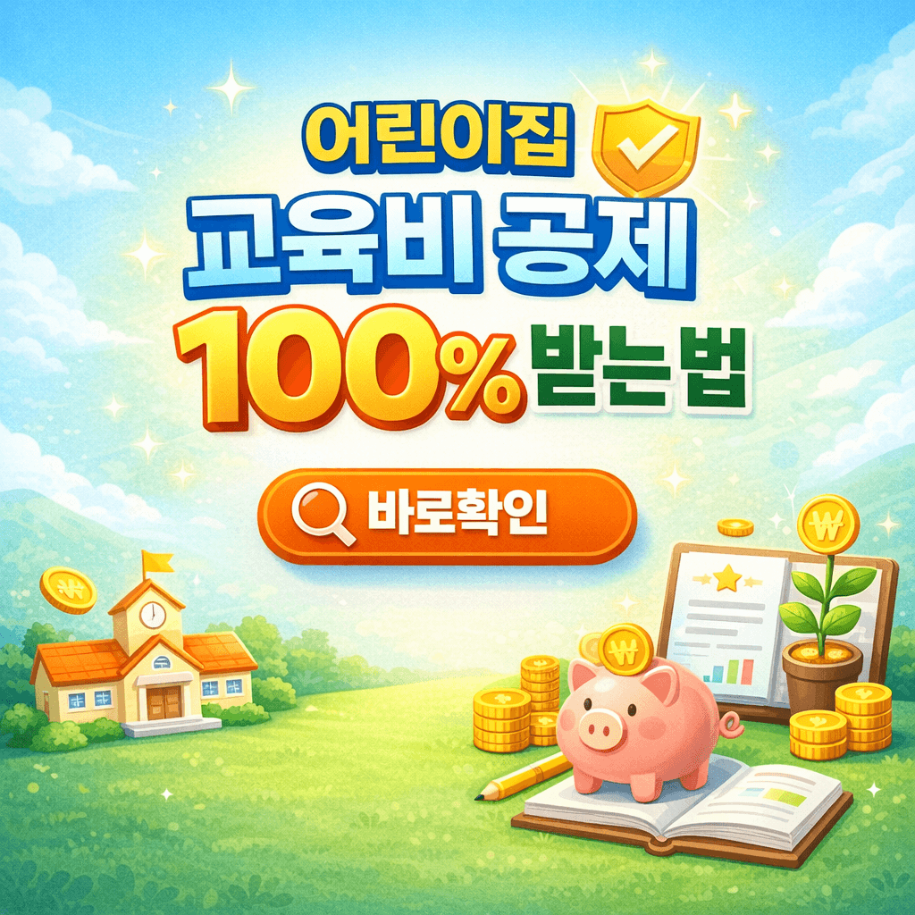 어린이집 교육비 공제 100% 받는 법