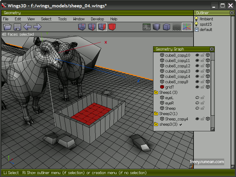 윙스3D(Wings 3D) 다운로드: 무료 오픈소스 3D 모델링