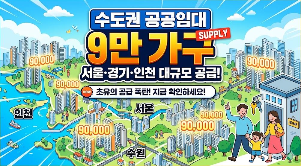 수도권 공공임대 9만가구 공급사진