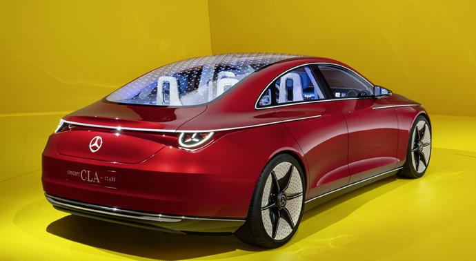 전기차 CLA 클래스 &amp;#124; 사진. 메르세데스-벤츠