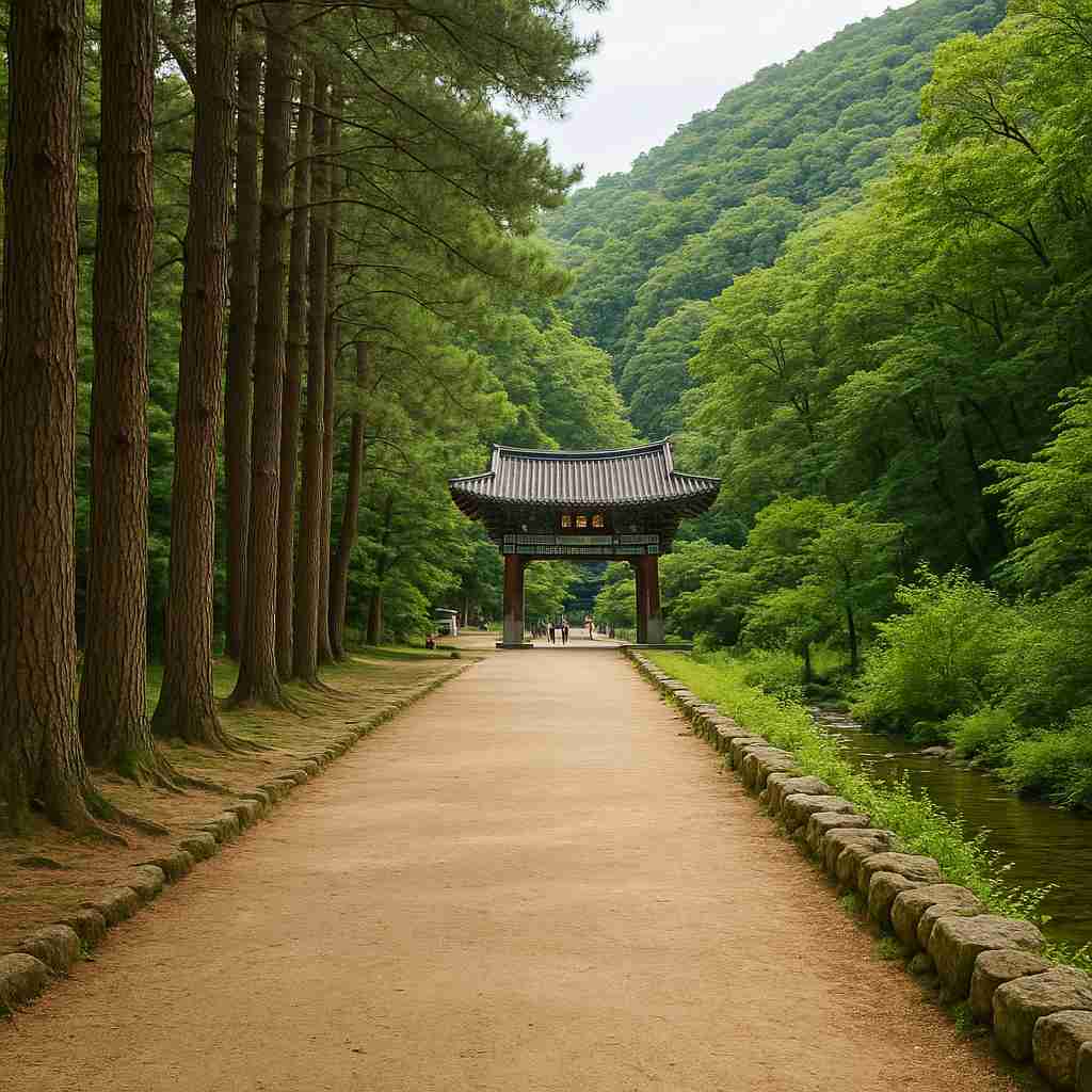 고창 선운사 숲길