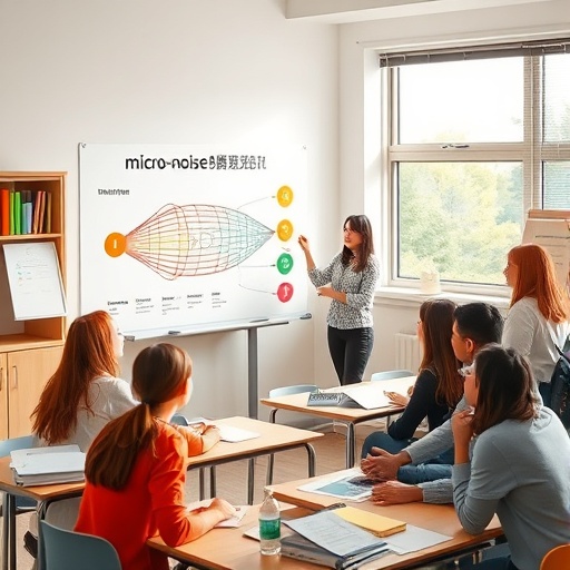 미시소음학의 정의와 연구 범위에 대해 토론하는 장면