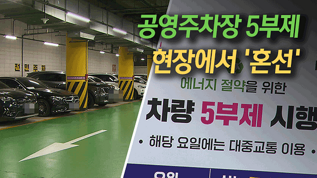공영주차장 5부제 입차 제한 : 예외 차량 총정리