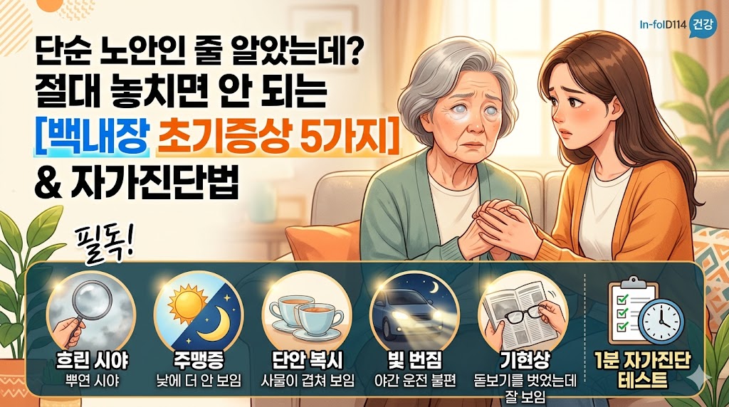 백내장 초기증상