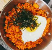 깍두기 볶음밥 만드는법