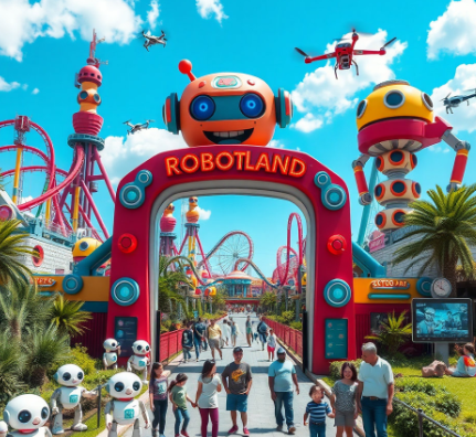 경남창원 로봇랜드 그림