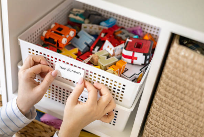 visual organization for kids