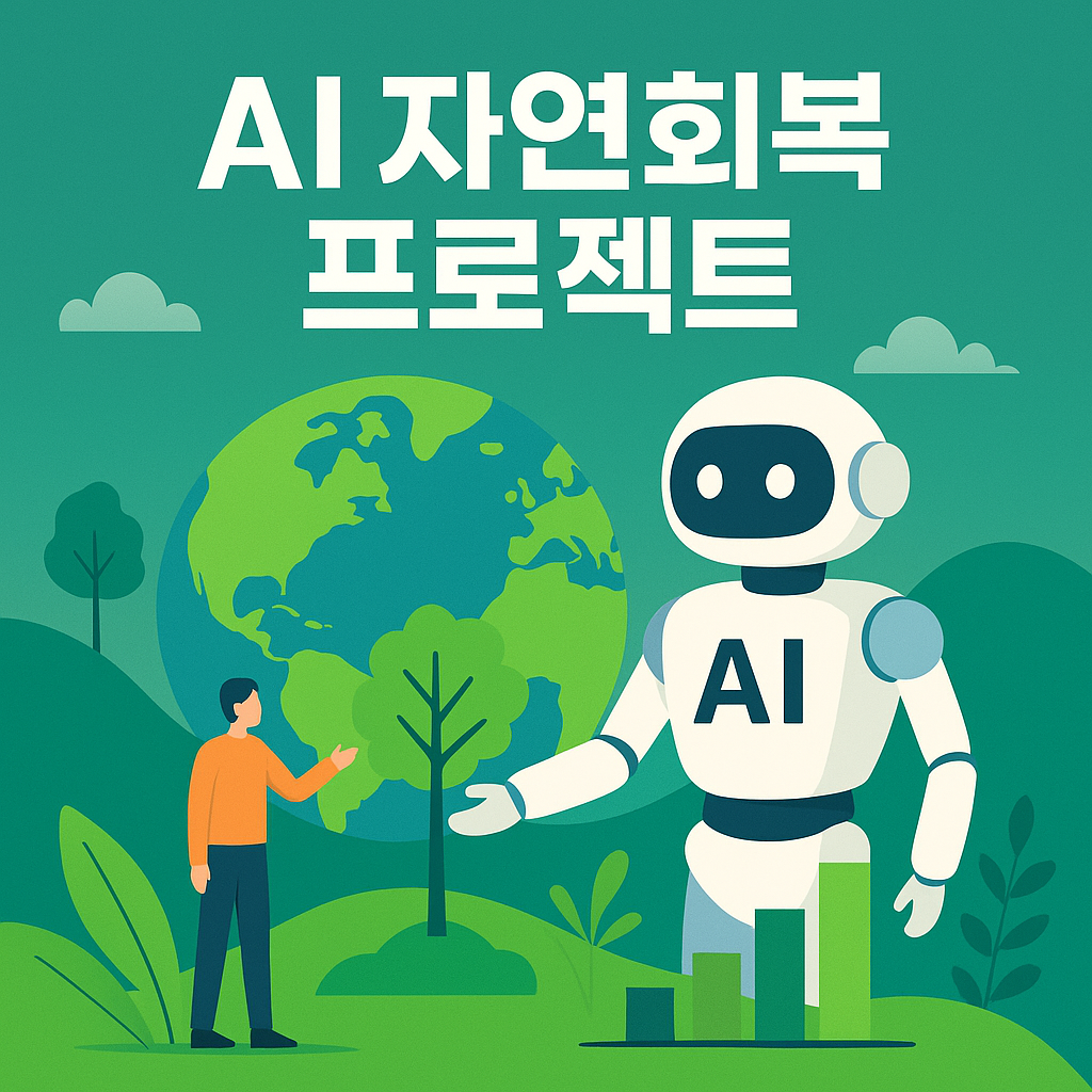 🌍 AI 자연회복 프로젝트 — 인공지능이 지구의 생태를 스스로 치유한다면