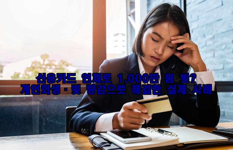 신용카드 연체로 1,000만 원 빚? 개인회생·빚 탕감으로 해결한 실제 사례