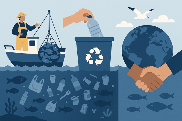 해양보호 정책을 설명하는 이미지