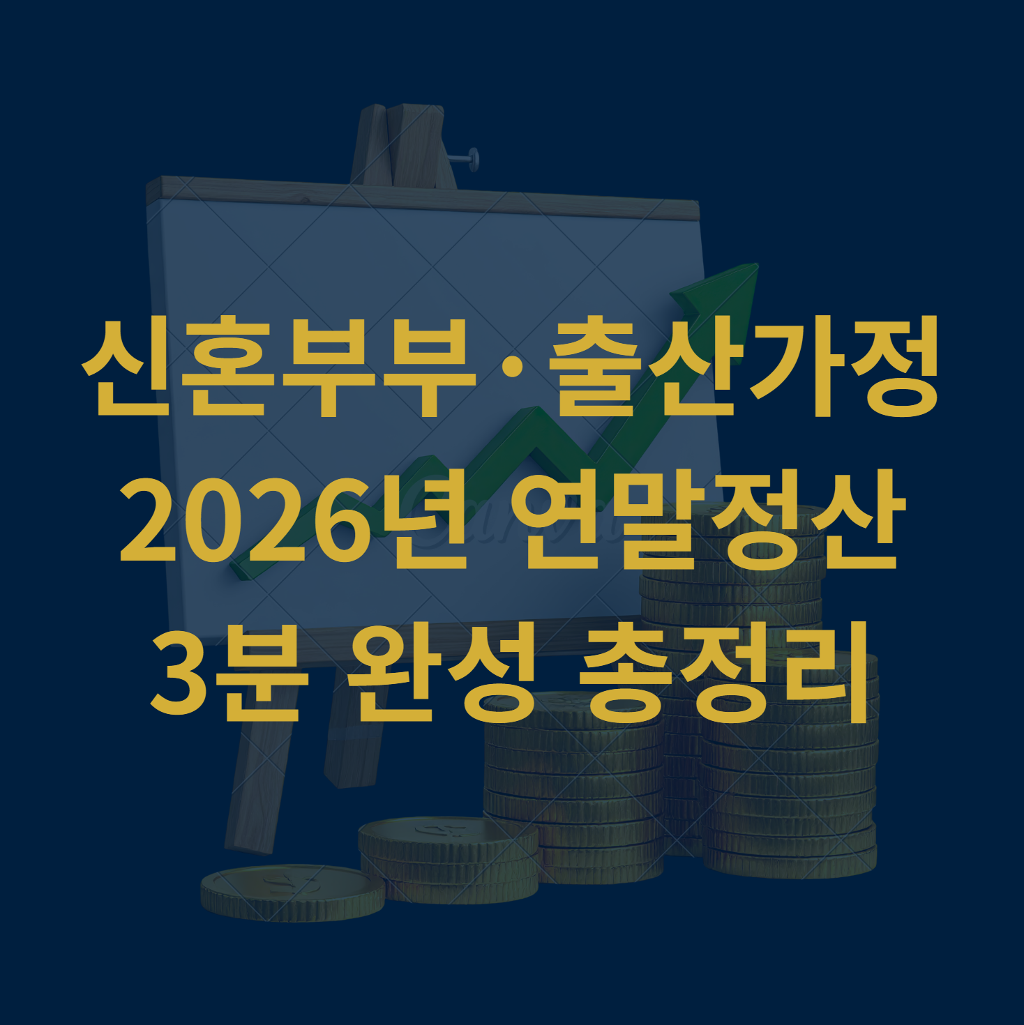 2026년 연말정산 신혼부부 출산가정 세액공제 혜택 정리