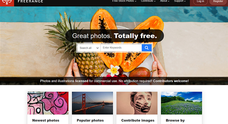 프리레인지 이미지