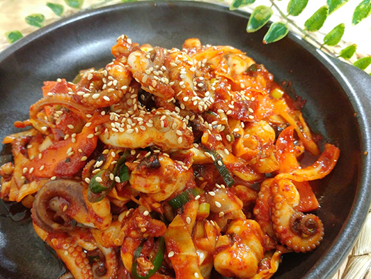 봄 제철음식 쭈꾸미