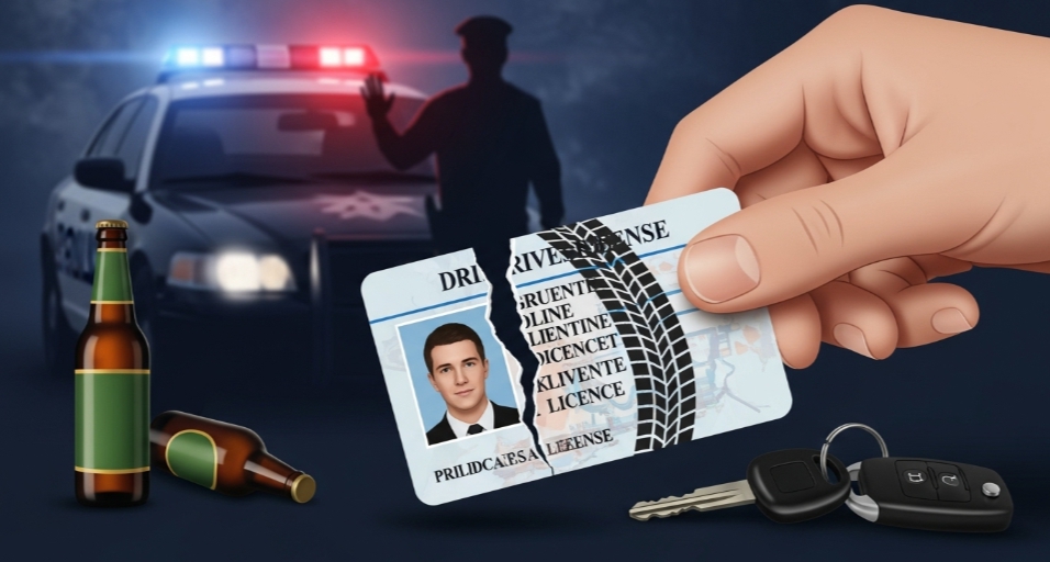음주운전 2회 적발 운전면허 취소