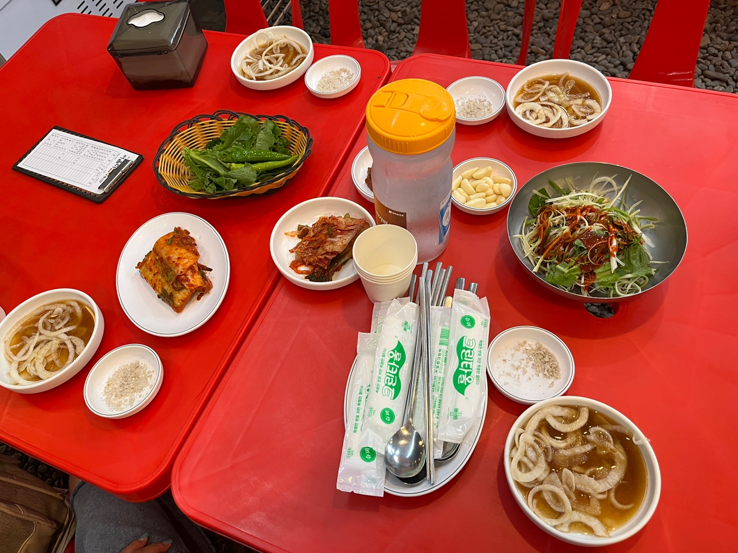 청계산 어울더울 반려견 동반 양갈비 오겹살