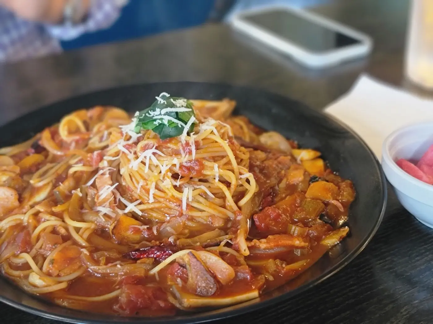 단골집에서 먹은 파스타