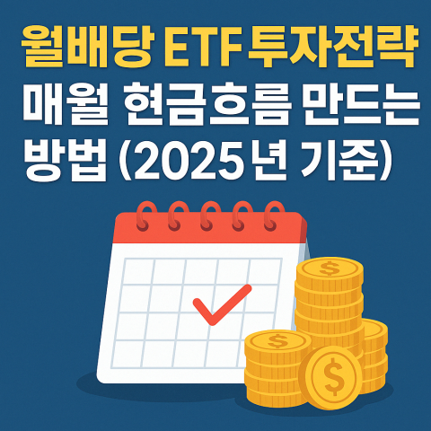 월배당 ETF 투자 전략, 매월 현금흐름 만드는 방법