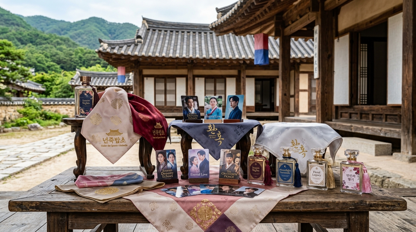 21세기대군부인 촬영지 배경과 공식 굿즈 전시 이미지