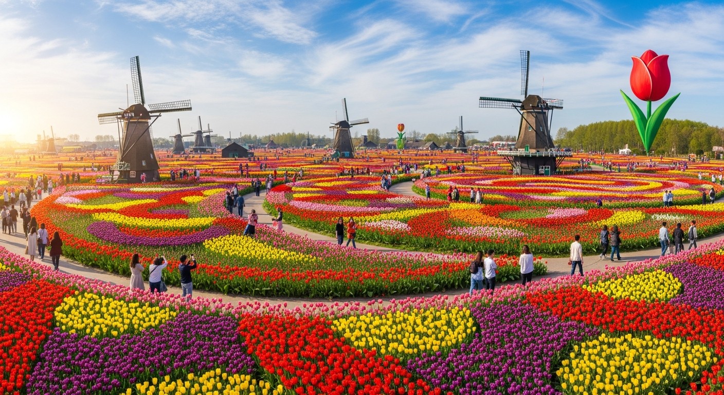 태안 세계 튤립 축제 코리아플라워파크 봄나들이