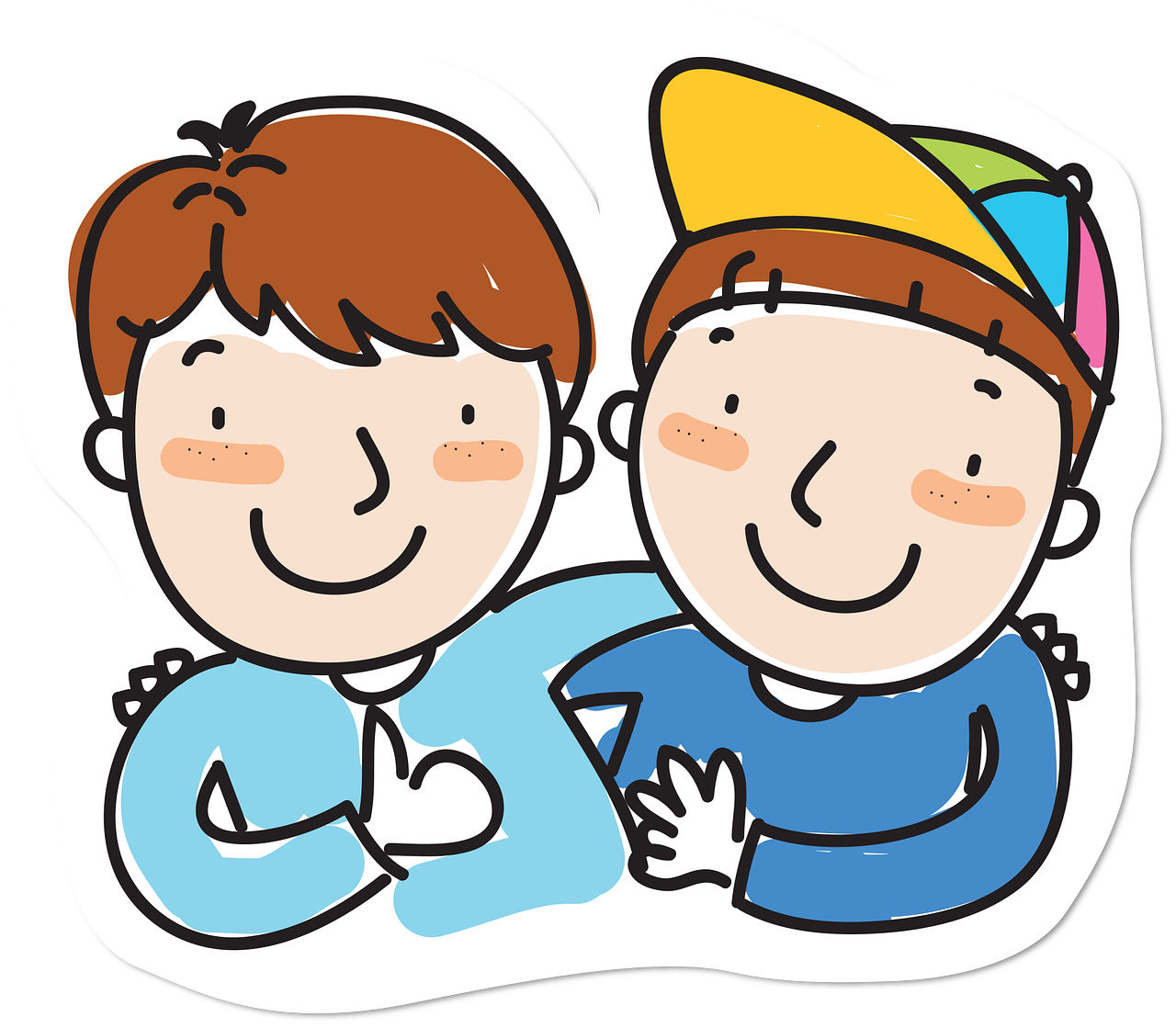 서로 상호작용 하는 모습