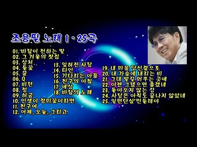 조용필 노래모음 듣기 타이틀곡 히트곡 자료집_2