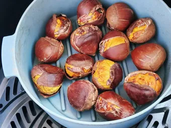 에어프라이어 밤 굽기 꿀팁 레시피_10