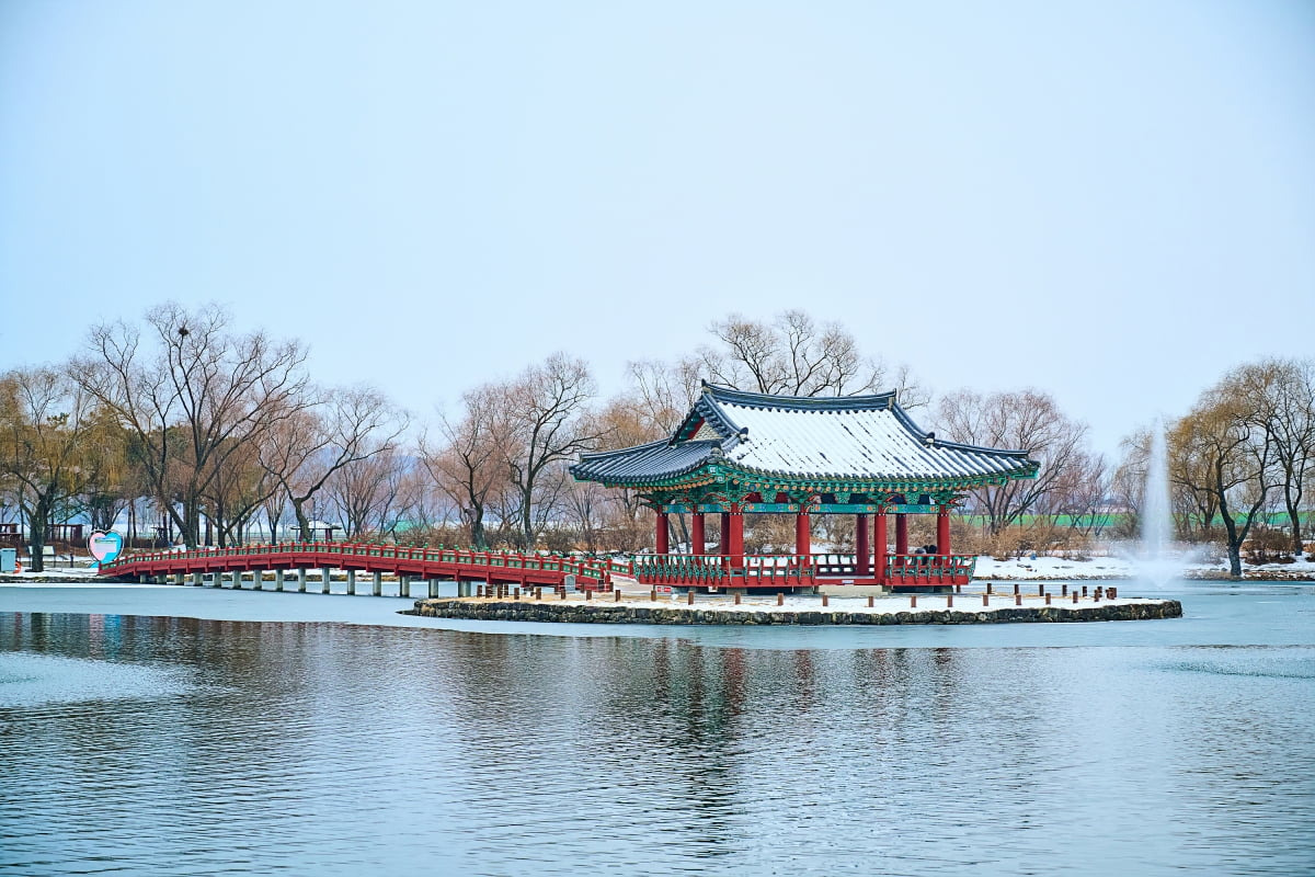 궁남지 가는 길 확인하기